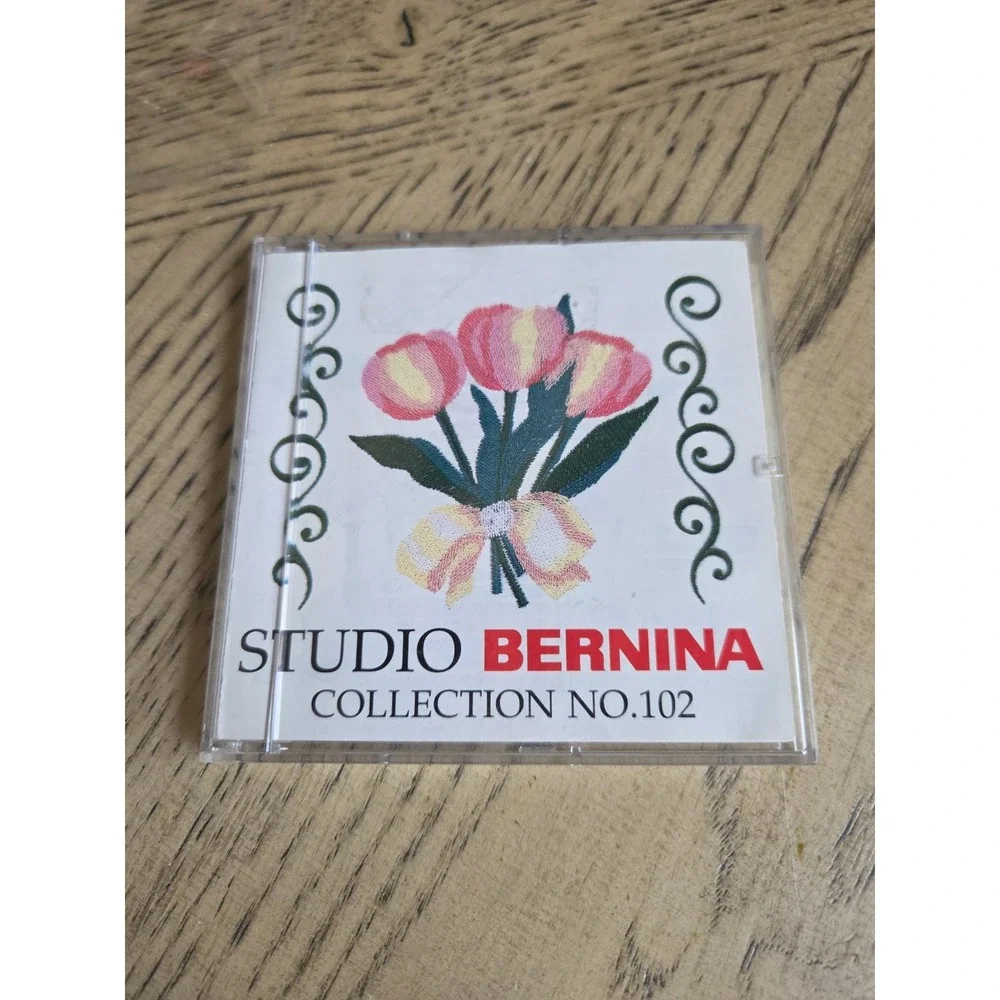 Bernina Deco Brother Bernette For Bernina Embroidery Designs Card No. 102 Spring